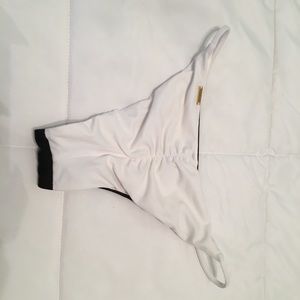 Black and White Bikini Bottom